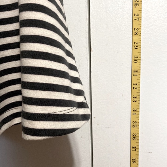 AMERICAN EAGLE OUTFITTERS Cross Back Striped Skater Dress Womens Size 4 - Picture 7 of 15